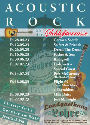 Programm Acoustic Rock 2023