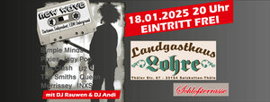 New Wave Party mit DJ Andi & DJ Rauwen