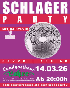 Schlagerparty im Landgasthaus