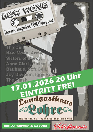New Wave Party mit DJ Andi & DJ Rauwen